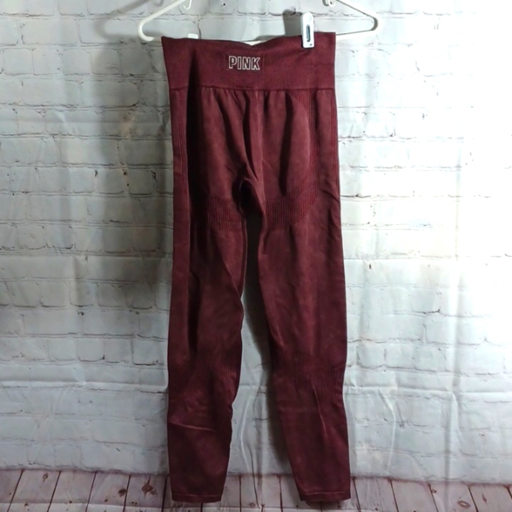 Victoria Secret Purple Wine  Seamless Leggings S New